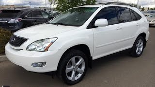 Pre Owned White 2007 Lexus RX 350 AWD Review - Fort Saskatchewan, Alberta