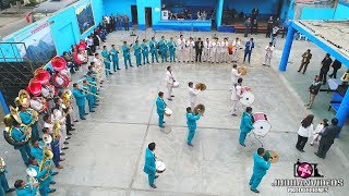 BANDA SAN LORENZO DE MARCA Y BRASS PERÚ JUNTOS - FESTIVIDAD EN HONOR A SAN PEDRO DE COPA 2018