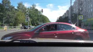 Поучительный урок автовождения.