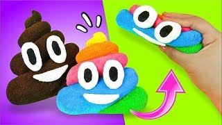 SQUISHY de Emoji Poop CASERO (Caquita Bonita) ★ Así o Más Fácil ★ DIY