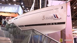 2016 Beneteau First 25 Sailing Yacht - Walkaround - 2015 Salon Nautique de Paris