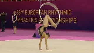 33-й чемпионат Европы по художественной гимнастике (Будапешт - 2017) – Обруч