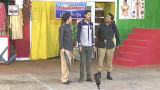 HARAMI POLICE ABID CHARLEE ALI NAZ - COMEDY STAGE DRAMA CLIP - LATEST DRAMA CLIP