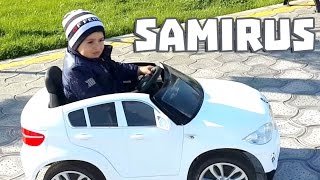 Samirus - Электронная машинка, катаемся на машинке в торговом центре BABY HOLL