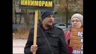 Многодетные матери Гатчины вышли на митинг