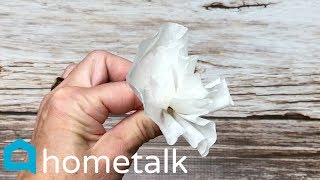 Grab foam balls, coffee filters and glitter for these gorgeous winter decor ideas! | Hometalk