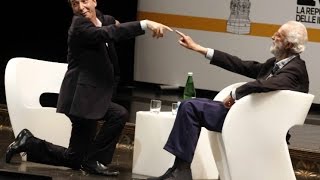 Incontro di Roberto Benigni e Eugenio Scalfari. All'Inferno con Ulisse [Integrale]
