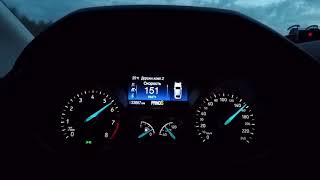 Ford focus 3 Ecoboost 1.5 AT acceleration 0-180 km/h