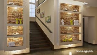 100 Modern wall niches for home interior design 2020