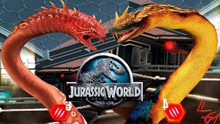 Гигантофия САМАЯ большая Змея в МИРЕ почти Jurassic World The Game