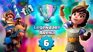 6 УРОВЕНЬ В ЛЕГЕНДАРНОЙ АРЕНЕ | МОЙ ЗВЕЗДЮК Ep.27 | CLASH ROYALE