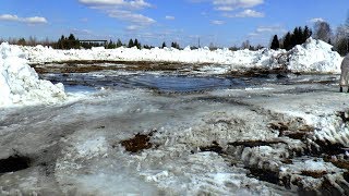 Мусорный, протестный митинг на задворках Коноши  7 апреля 2019г