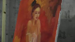 Игорь Сахаров, уроки рисования в Москве, живопись для начинающих 6