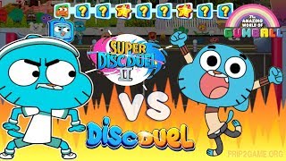 The Amazing World of Gumball: Super Disc Duel II VS Disc Duel I (Cartoon Network Games)