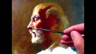 Нарисовать Профиль, 140 минут алла прима картины демо