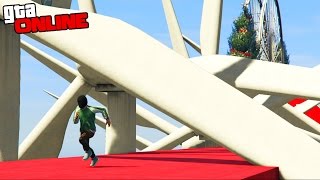 РАЗРЕЗАЮЩИЙ В КЛОЧЬЯ ПАРКУР! НАСТОЯЩАЯ ГОНКА-ПАРКУР! (GTA 5 ONLINE ГОНКИ)
