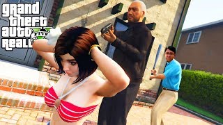 РЕАЛЬНАЯ ЖИЗНЬ В GTA 5 - СПАСАЕМ НАСТЮ! ВСТРЕТИЛ ОТЦА!