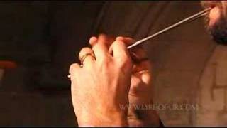 Duo 4500-year-old reproduction lyre & pipes