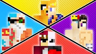¡NOS CONVERTIMOS EN DRAGON BALL SUPER! ??MINIJUEGO MINECRAFT: SUBE AL TEMPLO SAGRADO!!!