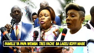 Ba Ndeko Ya  Wemba Ba Sambwisi Koffi Na Wazekwa Affaire Pierre Tombale Famille Incapable Yako Sala