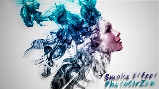 ?  Уроки фотошопа. Самый простой эффект в фотошопе. | Smoke Effect