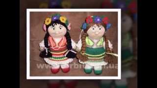 Раиса Парамонова из Новогродовки умеет вязать игрушки