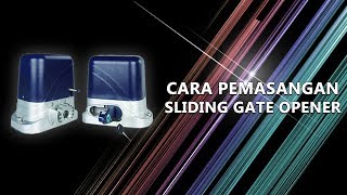 Cara Pemasangan Autogate Sliding Gate Opener EURO