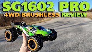 SG1602 Pro 4WD RTR Brushless Truggy Review