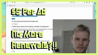Craigslist Now Charging $5 For Car Ads - Will This Ruin Craigslist?