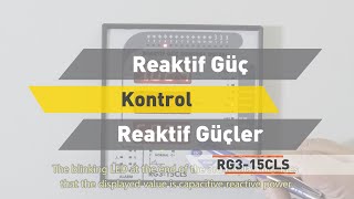 RG3 - 15 CLS Reaktif Güç Kontrol Rölesi - Reaktif Güçler