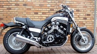 Yamaha V max 1200 exhaust sound and acceleration