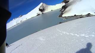 Mt Ruapehu Crater Lake - Snowboarding Exploratory Mission - October 21, 2013