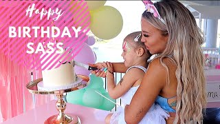 SASS TURNS THREE ! | vlog