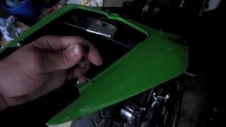 How To: Remove Tail Fender from Ninja 250r
