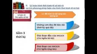 Thuyết Trình Triết Học - Các Hình Thái Kinh Tế Xã Hội