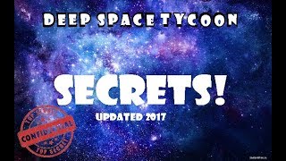 ROBLOX: Deep Space Tycoon all Easter Eggs and Secrets 2017! (1.69)