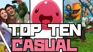 TOP SELLING CASUAL GAMES ON STEAM