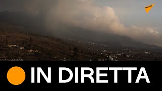 Canarie: continua eruzione del vulcano Cumbre Vieja