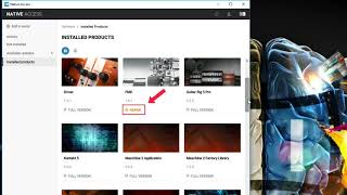Using the Repair Function in Native Access