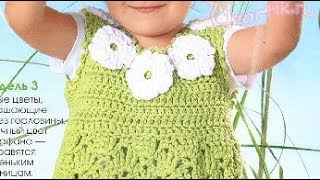 Сарафан Крючком для Девочки 3 лет 2019 / Summer Dress Hook for Girl 3 years /Gehäkelte für Mädchen