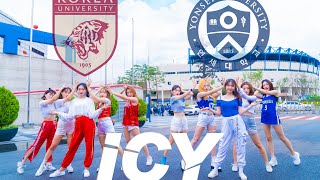 [고연전/연고전 시즌2] 고려대와 연세대가 추는 ITZY의 ICY! 과연 그 승자는???|KPOP IN PUBLIC|고려대학교WILDEYESX연세대학교FEVER|DNCE