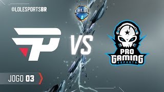 CBLoL 2018: paiN x ProGaming (Jogo 3) | Fase de Pontos - 1ª Etapa