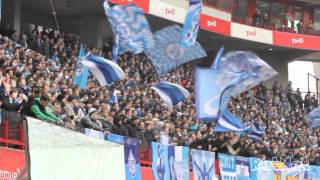 Локомотив - Зенит (07.04.12) Обзор трибун, поддержка Зенит