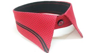 How to sew designer collar