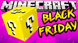 Minecraft Black Friday Lucky Blocks! (Minecraft Black Friday Deals) w/ Lachlan, Vik, Bodil & Simon