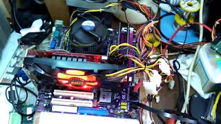 ECS G31T-M3 XEON E5450 GAME+BENCHMARK+BIOS TEST