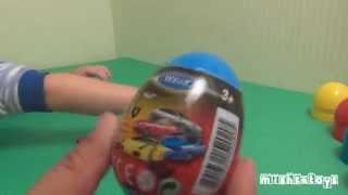 Машинки Welly. Сюрпризы для детей. Surprise Eggs Cars Welly Kinder Toys unboxing