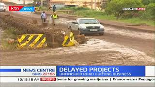 Traders count losses as sh.eight billion Kakamega-Kisumu highway remain stalled