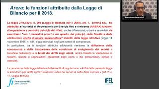 29/01/2020 - Deliberazione ARERA n 443:  I contenuti del PEF e le componenti a conguaglio