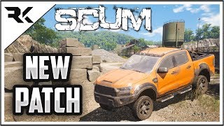 SCUM - New Patch Just Dropped! Quarry Location + New Vehicle!